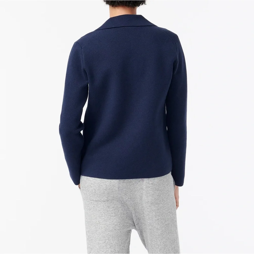 J.Crew Camille shrunken sweater-blazer